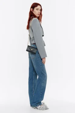 Mujer BIMBA Y LOLA Piel<Bolso Mini Piel Negro