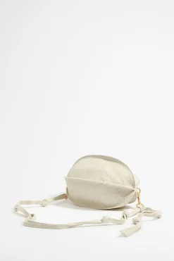 Mujer BIMBA Y LOLA Bolsos Piel<Bolso Pelota Pequeno Piel Hueso