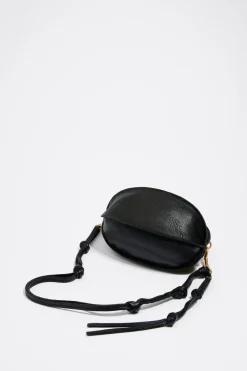 Mujer BIMBA Y LOLA Bolsos Piel<Bolso Pelota Pequeno Piel Negro