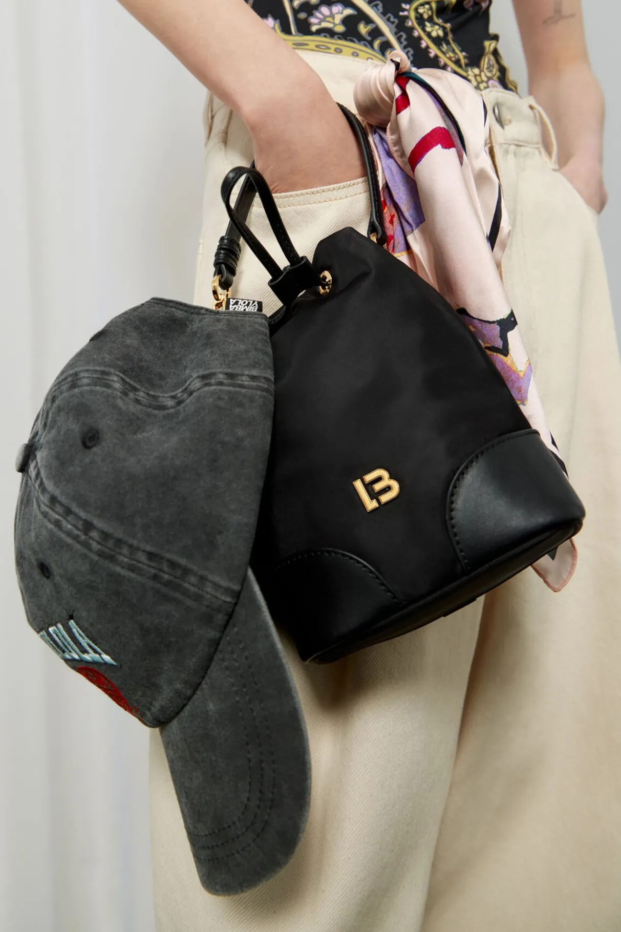 Mujer BIMBA Y LOLA Neceseres<Bolso Saca Nylon Negro