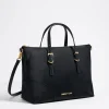 Mujer BIMBA Y LOLA Bolsos Nylon<Bolso Shopper Grande Negro