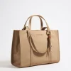 Mujer BIMBA Y LOLA Bolsos Nylon<Bolso Shopper Grande Nylon Tostado