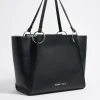 Mujer BIMBA Y LOLA Bolsos Piel<Bolso Shopper Grande Piel Negro