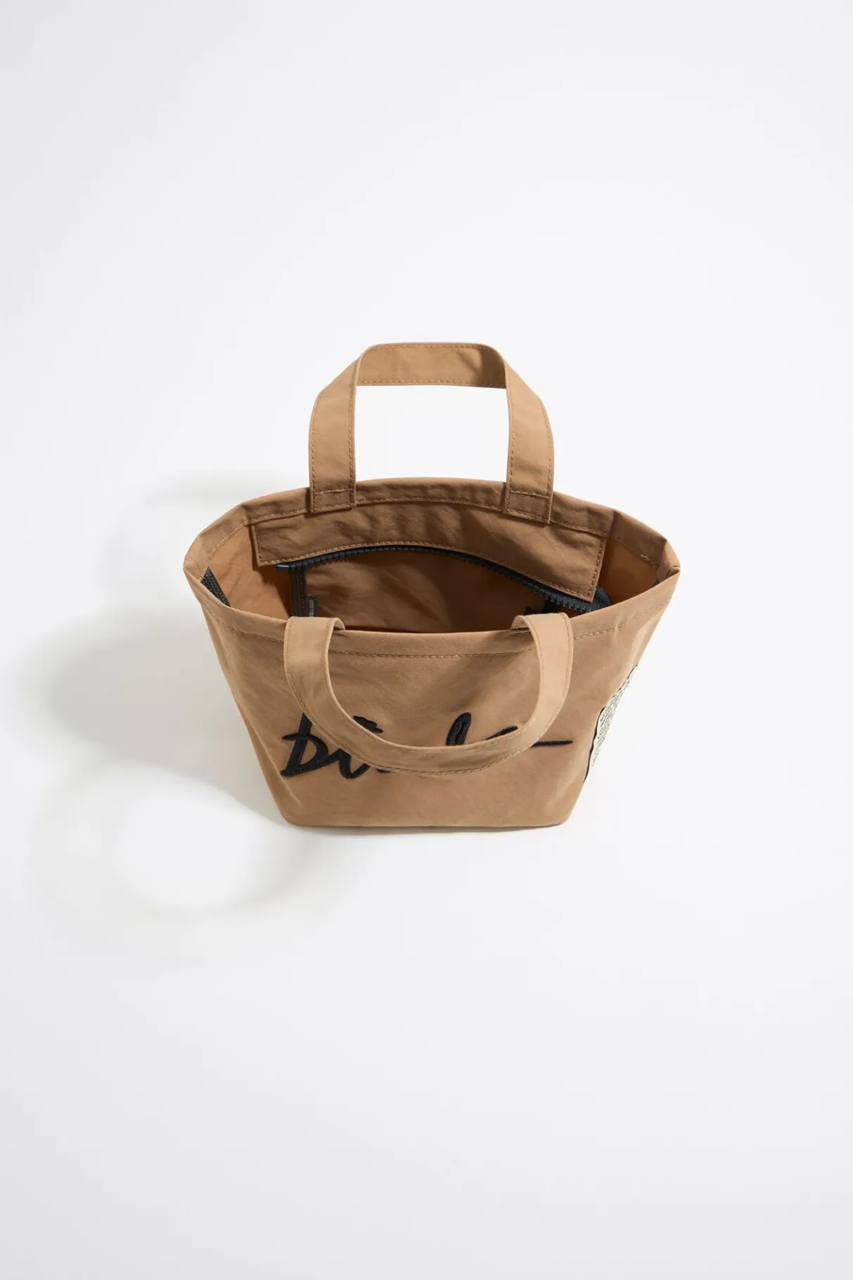 Mujer BIMBA Y LOLA Nylon<Bolso Shopper Mini Nylon Marron