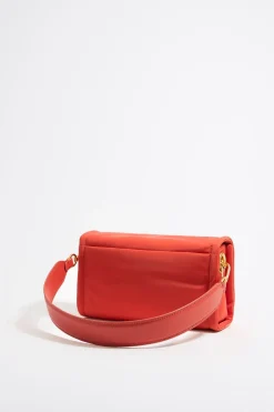 Mujer BIMBA Y LOLA Bolsos Nylon<Bolso Solapa Mediano Nylon Coral
