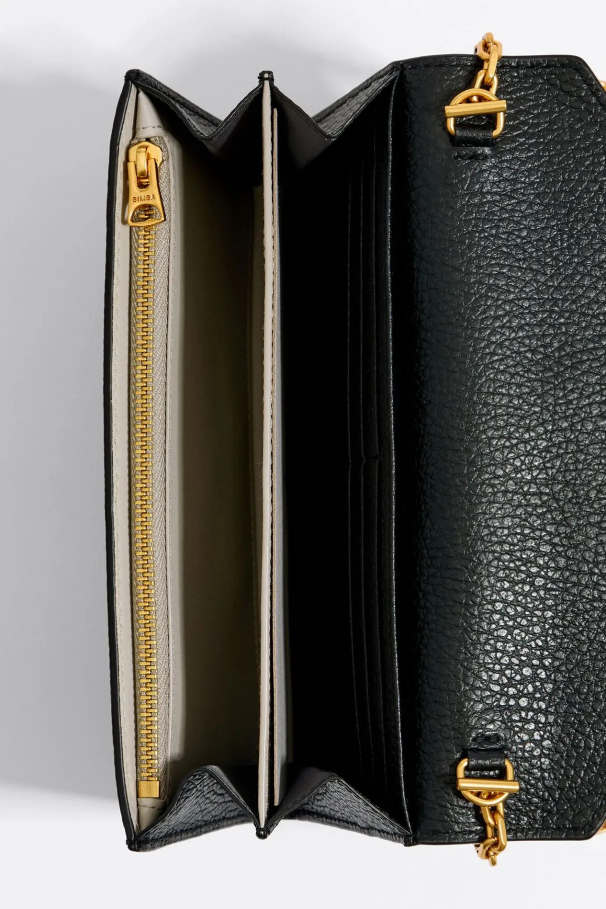 Mujer BIMBA Y LOLA Piel<Bolso Solapa Mini Piel Negro