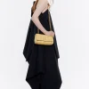 Mujer BIMBA Y LOLA Bolsos Bandolera<Bolso Solapa Pequeno Napa Amarillo Topacio