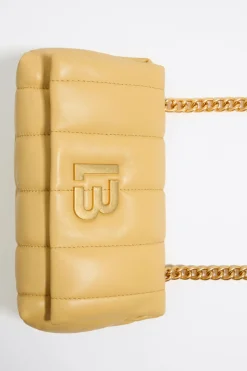 Mujer BIMBA Y LOLA Bolsos Bandolera<Bolso Solapa Pequeno Napa Amarillo Topacio