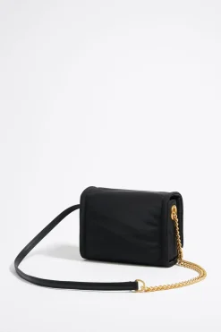Mujer BIMBA Y LOLA Bolsos Nylon<Bolso Solapa Pequeno Nylon Negro