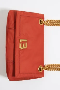 Mujer BIMBA Y LOLA Bolsos Nylon<Bolso Solapa Pequeno Nylon Coral