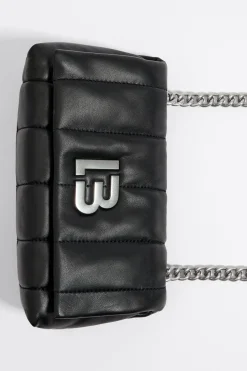 Mujer BIMBA Y LOLA Bolsos Piel<Bolso Solapa Pequeno Piel Napa Negro