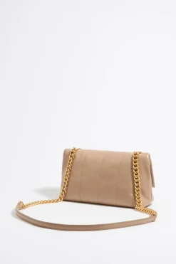 Mujer BIMBA Y LOLA Bolsos Piel<Bolso Solapa Pequeno Piel Camel