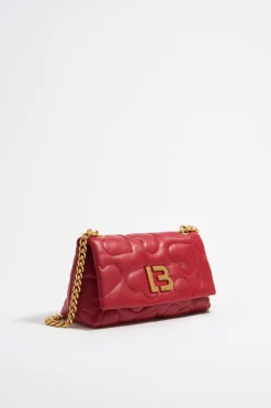 Mujer BIMBA Y LOLA Bolsos Piel<Bolso Solapa Pequeno Piel Napa Rojo