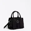 Mujer BIMBA Y LOLA Bolsos Nylon<Bolso Tote Mini Negro