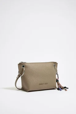 Mujer BIMBA Y LOLA Bolsos Piel<Bolso Trapecio Mediano Piel Topo