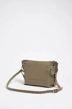 Mujer BIMBA Y LOLA Bolsos Piel<Bolso Trapecio Mediano Piel Topo