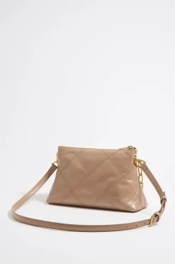 Mujer BIMBA Y LOLA Bolsos Piel<Bolso Trapecio Pequeno Piel Camel