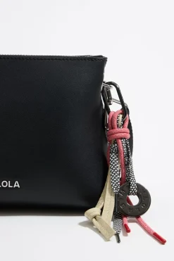 Mujer BIMBA Y LOLA Bolsos Piel<Bolso Trapecio Pequeno Piel Negro