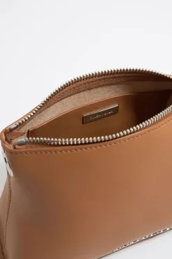 Mujer BIMBA Y LOLA Bolsos Piel<Bolso Trapecio Pequeno Piel Miel