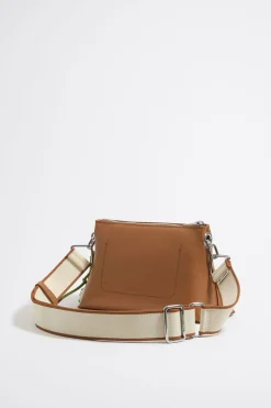 Mujer BIMBA Y LOLA Bolsos Piel<Bolso Trapecio Pequeno Piel Miel