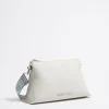 Mujer BIMBA Y LOLA Bolsos Piel<Bolso Trapecio Pequeno Piel Blanco Roto