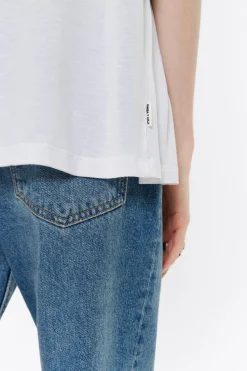 Mujer BIMBA Y LOLA Camisetas<Camiseta Larga Oversize Blanca