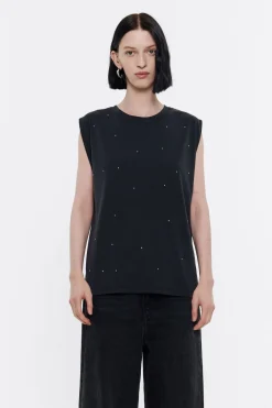 Mujer BIMBA Y LOLA Camisetas<Camiseta Piedras Negra