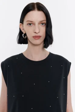 Mujer BIMBA Y LOLA Camisetas<Camiseta Piedras Negra