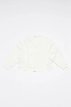 Mujer BIMBA Y LOLA Camisetas<Camiseta Punto Roma Blanca