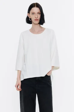 Mujer BIMBA Y LOLA Camisetas<Camiseta Punto Roma Marfil