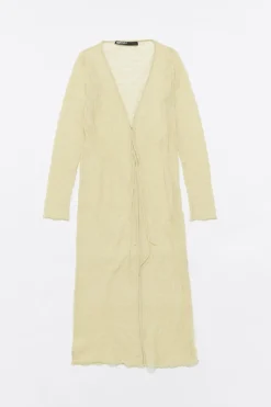 Mujer BIMBA Y LOLA Punto<Cardigan Largo Maxi Punto Lima