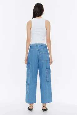 Mujer BIMBA Y LOLA Denim<Cargo - Vaquero Azul