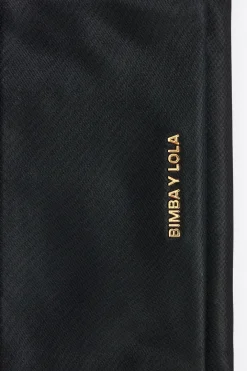Mujer BIMBA Y LOLA Nylon<Cartera Doble Nylon Negra