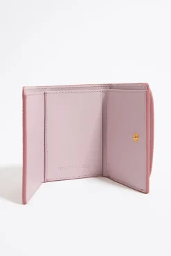 Mujer BIMBA Y LOLA Carteras Y Monederos<Cartera Grabado Cocodrilo Rosa Claro