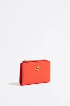 Mujer BIMBA Y LOLA Piel<Cartera Piel Coral