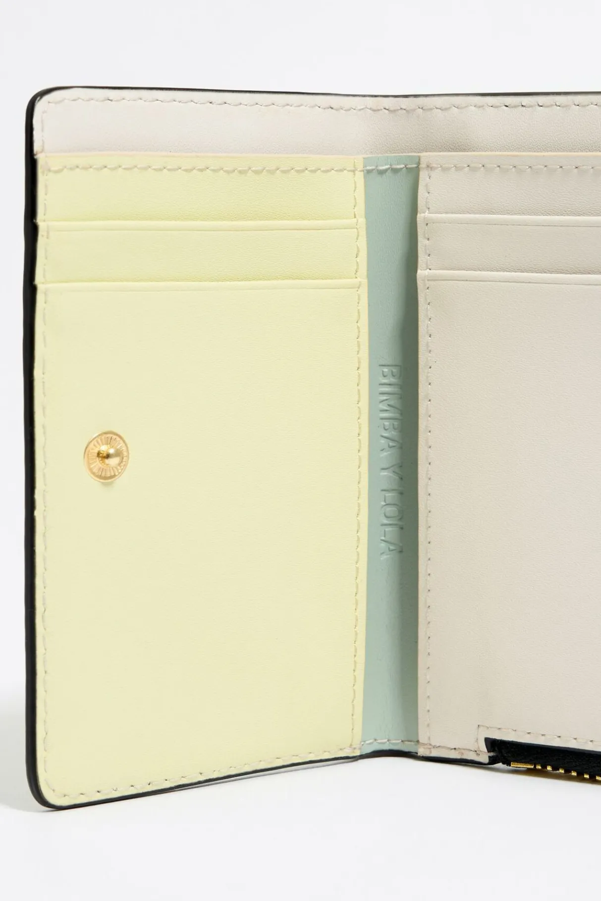 Mujer BIMBA Y LOLA Piel<Cartera Rectangular Piel Negra