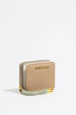 Mujer BIMBA Y LOLA Nylon<Cartera Solapa Galleta