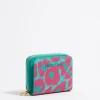 Mujer BIMBA Y LOLA Carteras Y Monederos<Cartera Solapa Leopard Turquesa