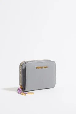 Mujer BIMBA Y LOLA Nylon<Cartera Solapa Nylon Lila Empolvado