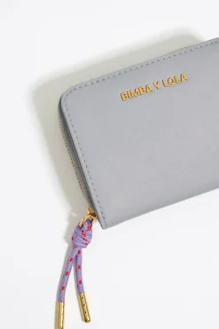 Mujer BIMBA Y LOLA Nylon<Cartera Solapa Nylon Lila Empolvado