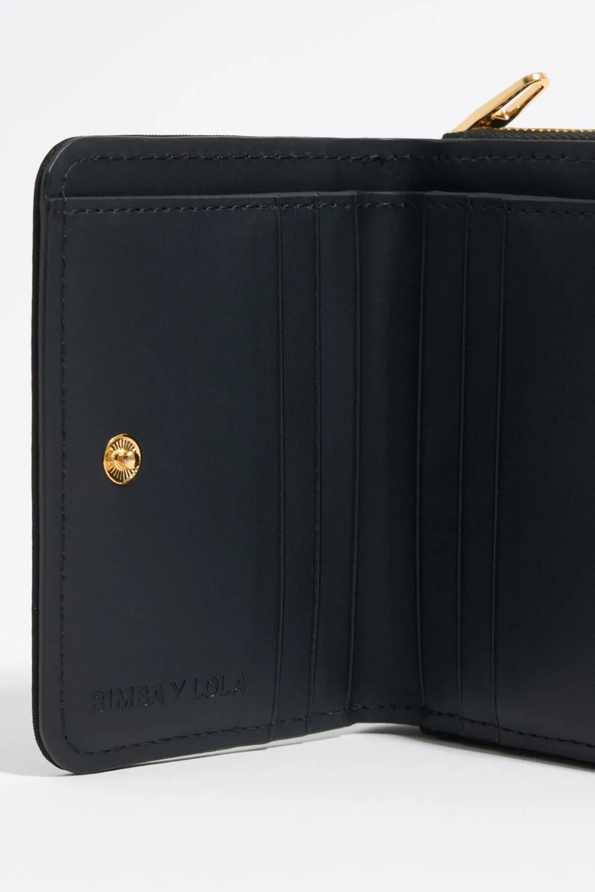 Mujer BIMBA Y LOLA Nylon<Cartera Solapa Nylon Negra