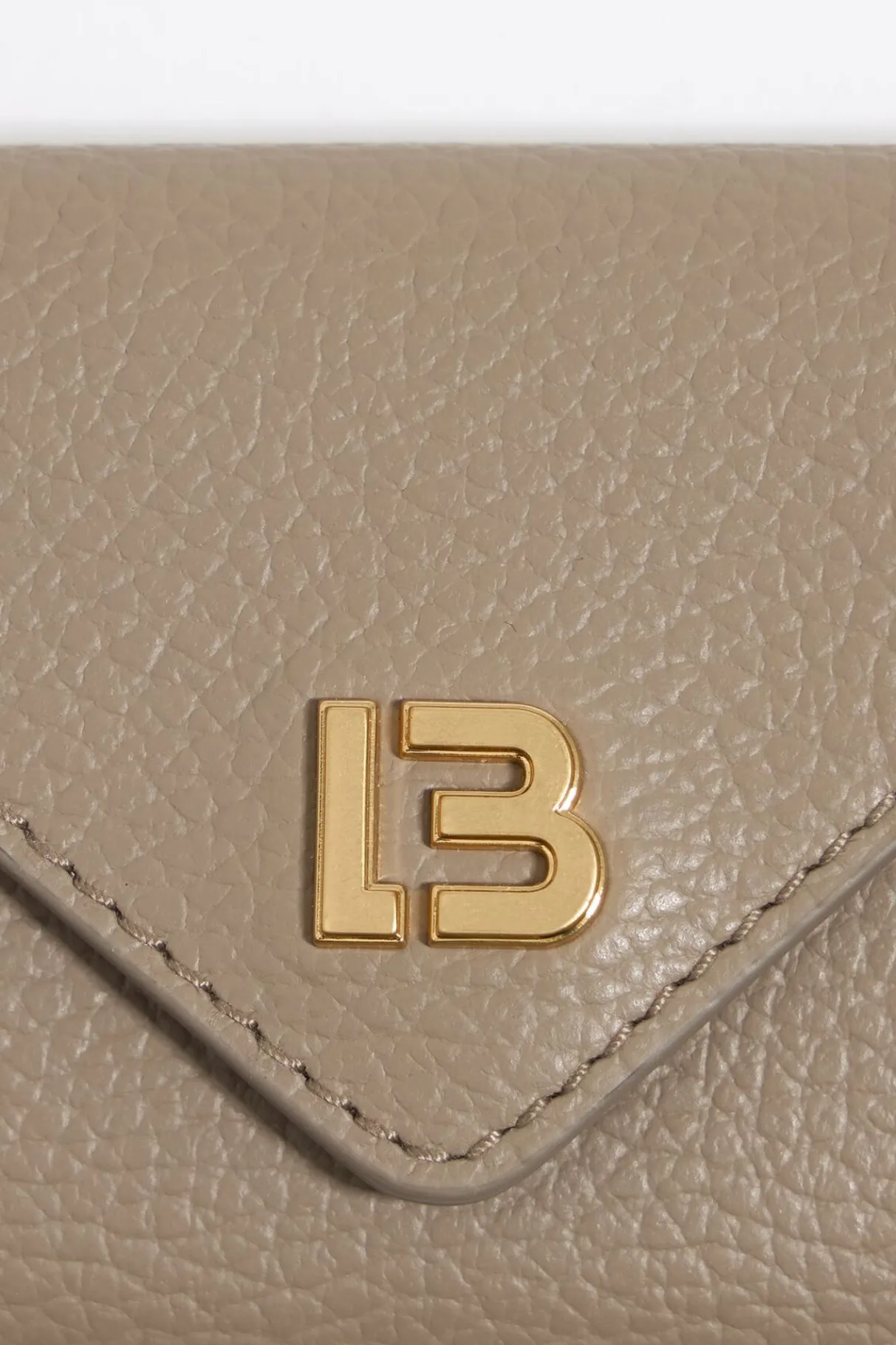 Mujer BIMBA Y LOLA Piel<Cartera Solapa Piel Topo