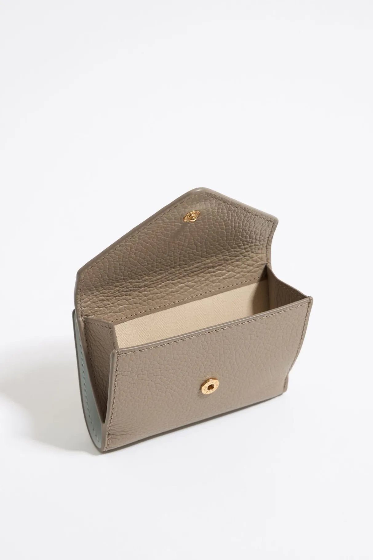 Mujer BIMBA Y LOLA Piel<Cartera Solapa Piel Topo