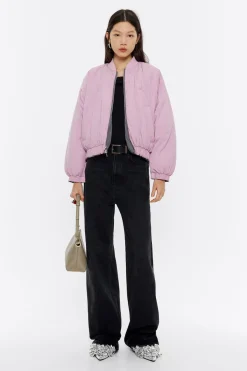 Mujer BIMBA Y LOLA Gabardinas Y Chaquetas<Cazadora Acolchada Reversible Gris