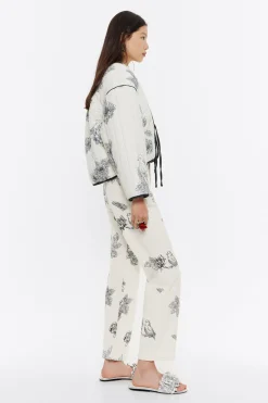 Mujer BIMBA Y LOLA Gabardinas Y Chaquetas<Cazadora Corta Acolchada Canary Pop Blanca