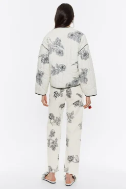 Mujer BIMBA Y LOLA Gabardinas Y Chaquetas<Cazadora Corta Acolchada Canary Pop Blanca