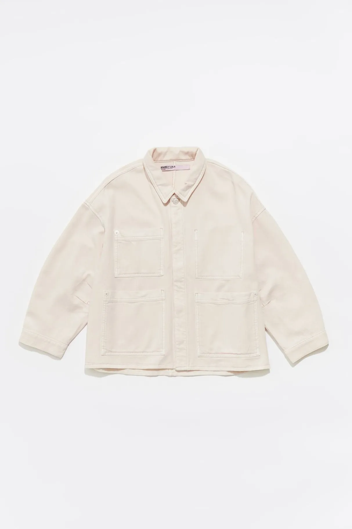 Mujer BIMBA Y LOLA Total Look<Cazadora Denim Recta Cruda