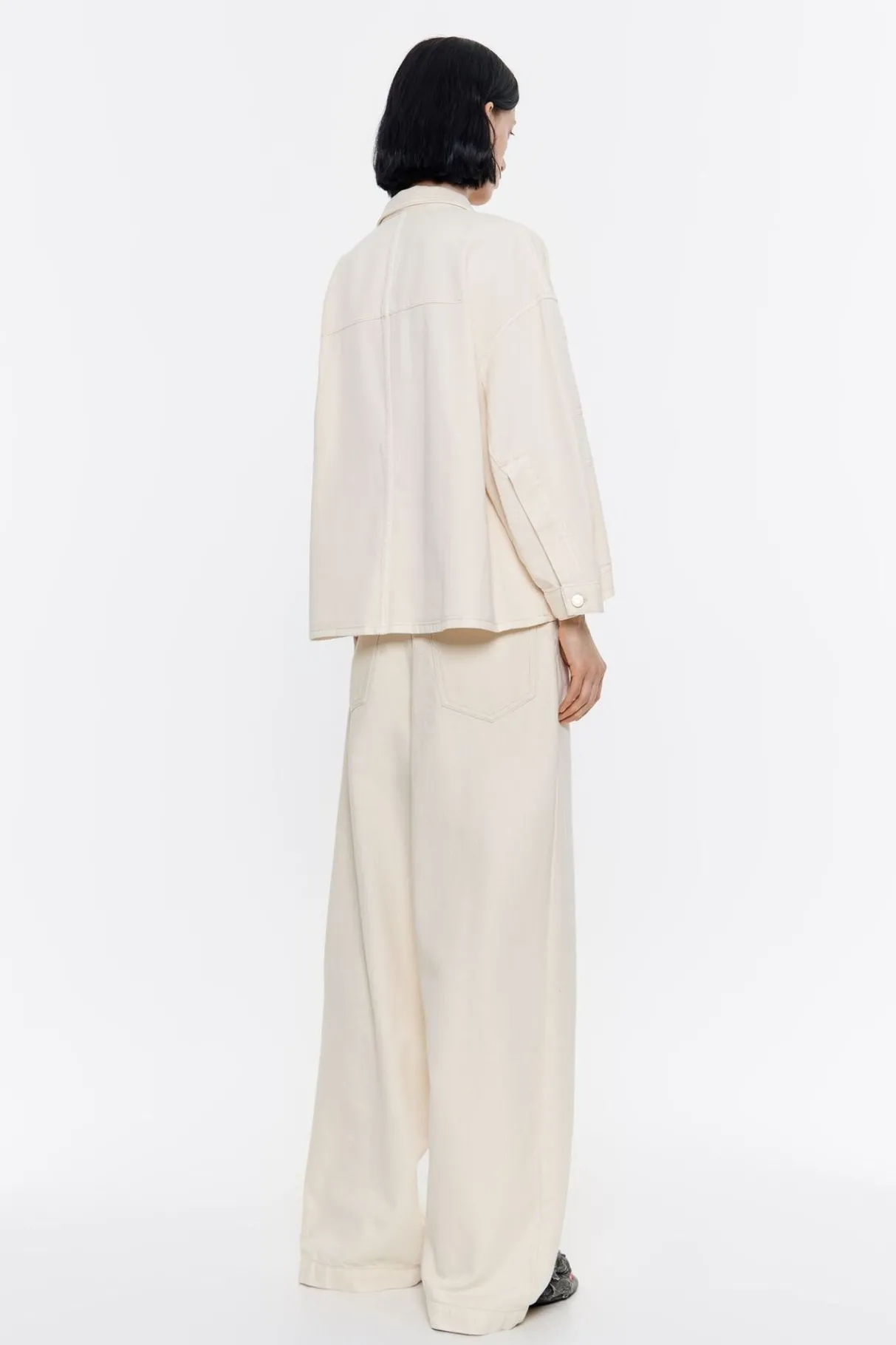 Mujer BIMBA Y LOLA Total Look<Cazadora Denim Recta Cruda