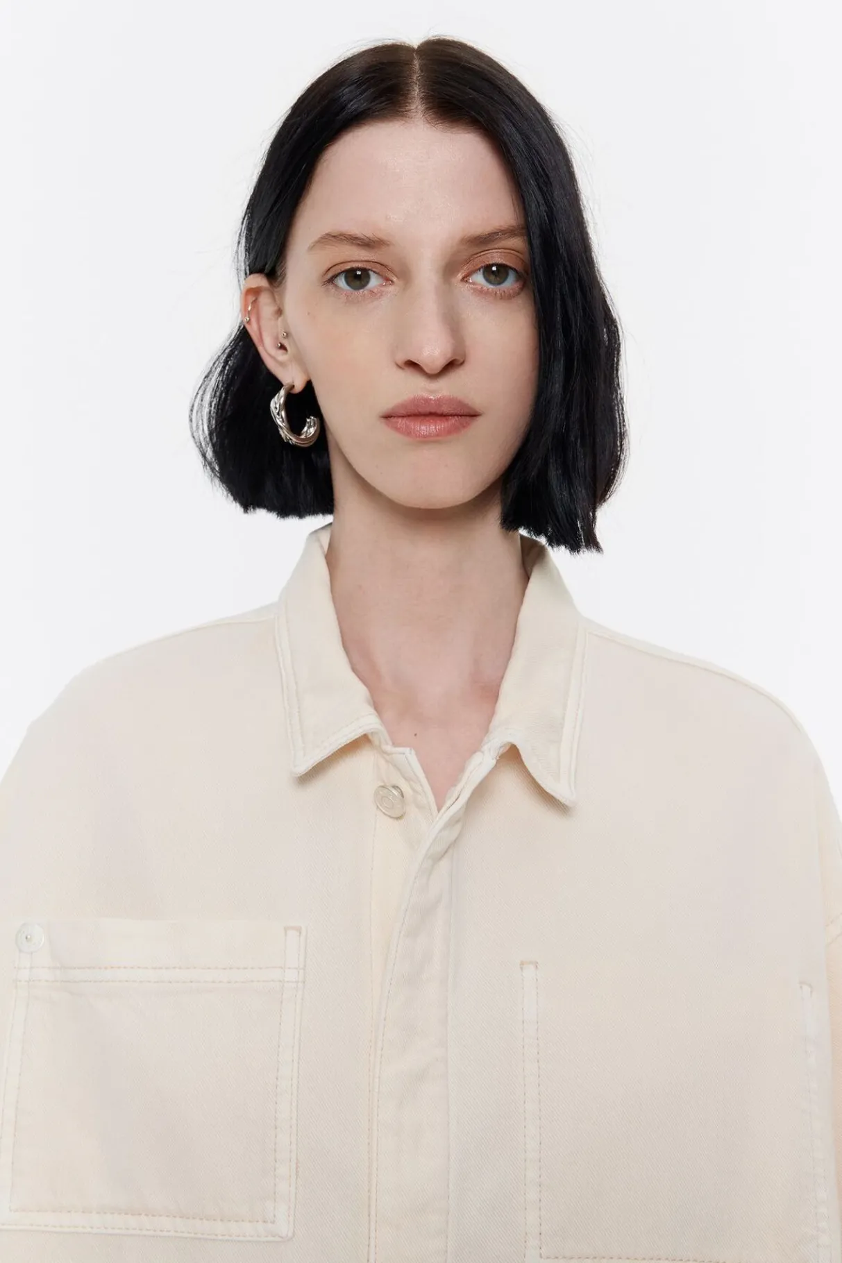 Mujer BIMBA Y LOLA Total Look<Cazadora Denim Recta Cruda