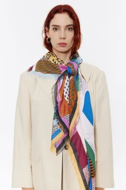 Mujer BIMBA Y LOLA Pañuelos<Chal Logo Geometrico